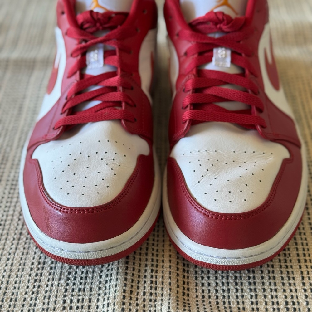 Air Jordan 1 Low “Cardinal Red” Men’s Size 14